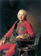 Alexander Roslin Portrait of Count N.I Panin France oil painting artist